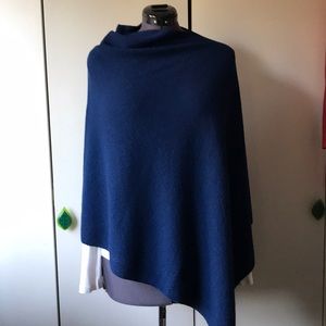 EILEEN FISHER PONCHO ONE SIZE